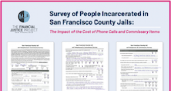 First page of survey report