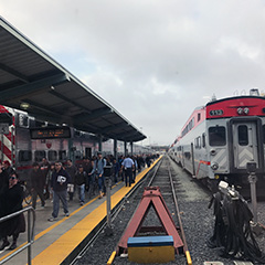 Caltrain station