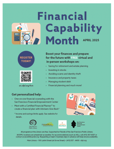 Financial Capability Month Flyer