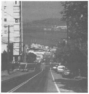 street that leads all to the waterfront