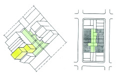 diagram showing rear yard patterns.