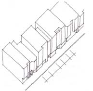 typical bloack of building