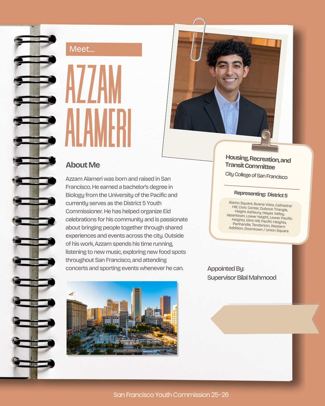 25-26 D5 Youth Commissioner Azzam Alameri