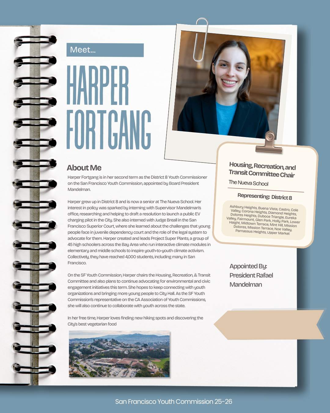 25-26 D8 Youth Commissioner Harper Fortgang